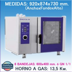 Horno Repagas a Gas HG-611/1