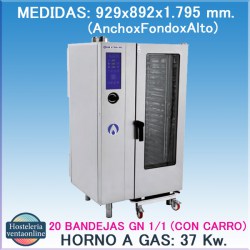Horno repagas HG-2011/2 Gas
