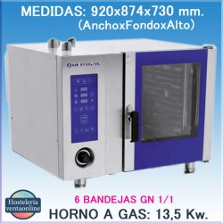 Horno repagas HG-611/2 Gas