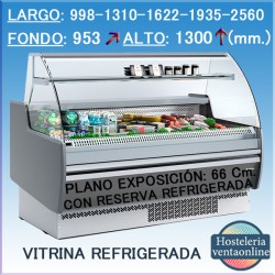 Vitrina expositora Refrigerada Infrico Serie Marbella VMB-R