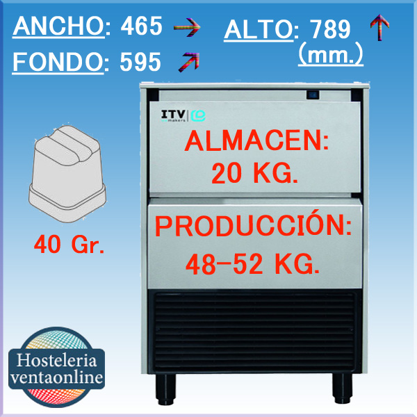 ITV MAQUINA HIELO DELTA MAX NG45