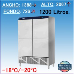 Edenox Armario de Congelacion ANS-1404 HC