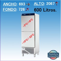 Edenox Armario de Refrigeracion con Compartimento de Congelado APCS-702 HC