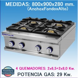 COCINA REPAGAS CG-940/M POW