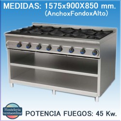 COCINA MUNDIGAS M-1600/8E