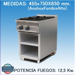 COCINA MUNDIGAS M-750/2E