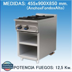 COCINA MUNDIGAS M-900/2EE