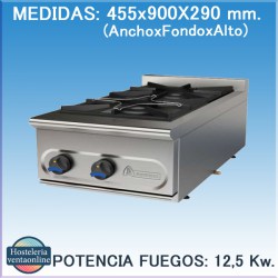 COCINA MUNDIGAS PM-900/2EE