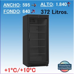 Armario Expositor Refrigeración APE-451-C S1 BLACK