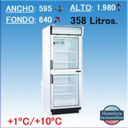 Armario Expositor Refrigeración NLK-302 S1 EDENOX