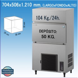 FABRICADOR DE HIELO HOSHIZAKI IM-100PE