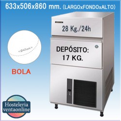 FABRICADOR DE HIELO ESFÉRICO HOSHIZAKI IM-65NE-HC-Q