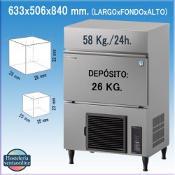 FABRICADOR DE HIELO HOSHIZAKI IM-65PE