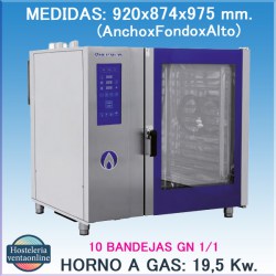Horno repagas HG-1011/2 Gas