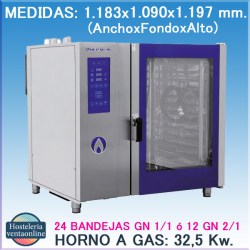 Horno repagas HG-1221/2 Gas