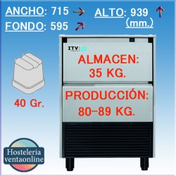 ITV MAQUINA HIELO DELTA MAX NG80