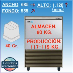 ITV MAQUINA HIELO PULSAR 115