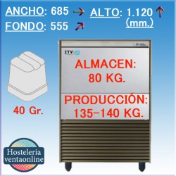 ITV MAQUINA HIELO PULSAR 145