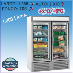 Expositor Refrigeración Vertical Infrico NEC1002RV