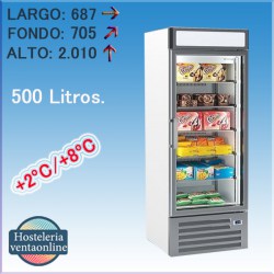 Expositor Refrigeración Vertical Infrico NEC501RV