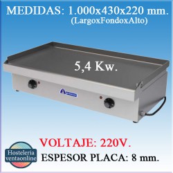 PLANCHA MUNDIGAS PE-1000 ECO