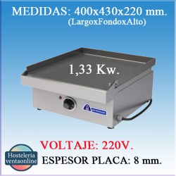 PLANCHA MUNDIGAS PE-450 ECO