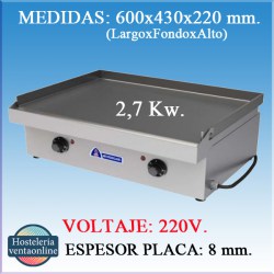 PLANCHA MUNDIGAS PE-650 ECO