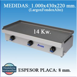 PLANCHA MUNDIGAS P-1000 ECO