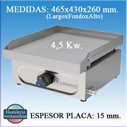 PLANCHA MUNDIGAS P-450