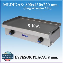 PLANCHA MUNDIGAS P-850 ECO