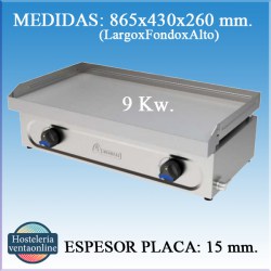 PLANCHA MUNDIGAS P-850