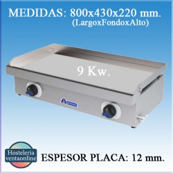 PLANCHA MUNDIGAS P-850 ECO CR