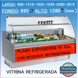 Vitrina expositora Refrigerada Infrico Serie Granada VGR