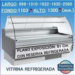 Vitrina expositora Refrigerada Infrico Serie Mallorca VMC-RU