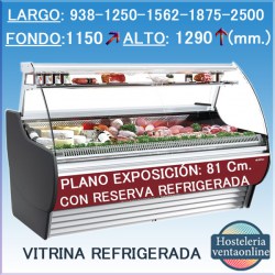 Vitrina expositora Refrigerada Infrico Serie MADRID VMD-RU