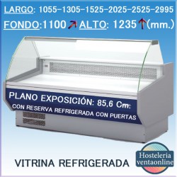 Vitrina expositora Refrigerada Docriluc Serie VED 10 SPEED C-TF