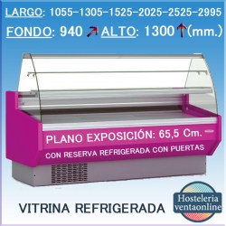 Vitrina expositora Refrigerada Pasteleria Docriluc Serie VEPD 9 SPEED C